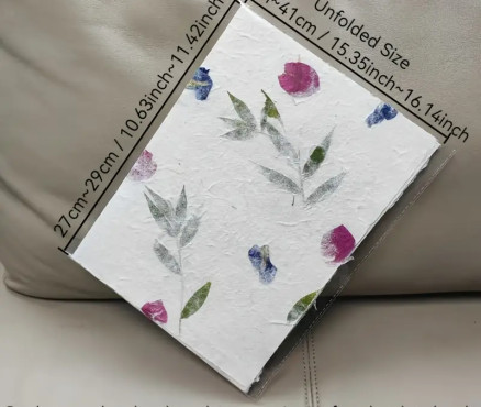 Floral paper 39x41cm
